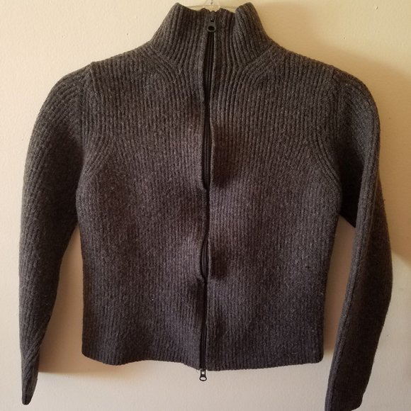 Gray Wool Sweater - Picture 1 of 3